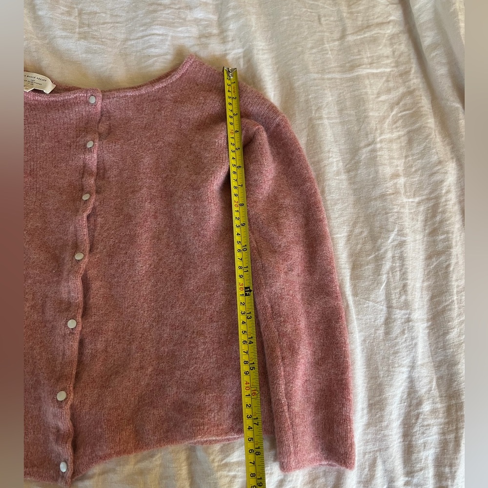 Sézane Dusty Rose Cardigan - Picture 6 of 6